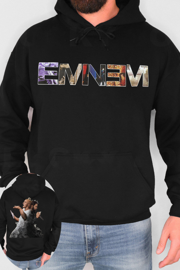 Eminem Rap God Men Hoodies