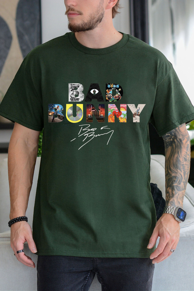 Bad Bunny Albums Version – Men Shirt