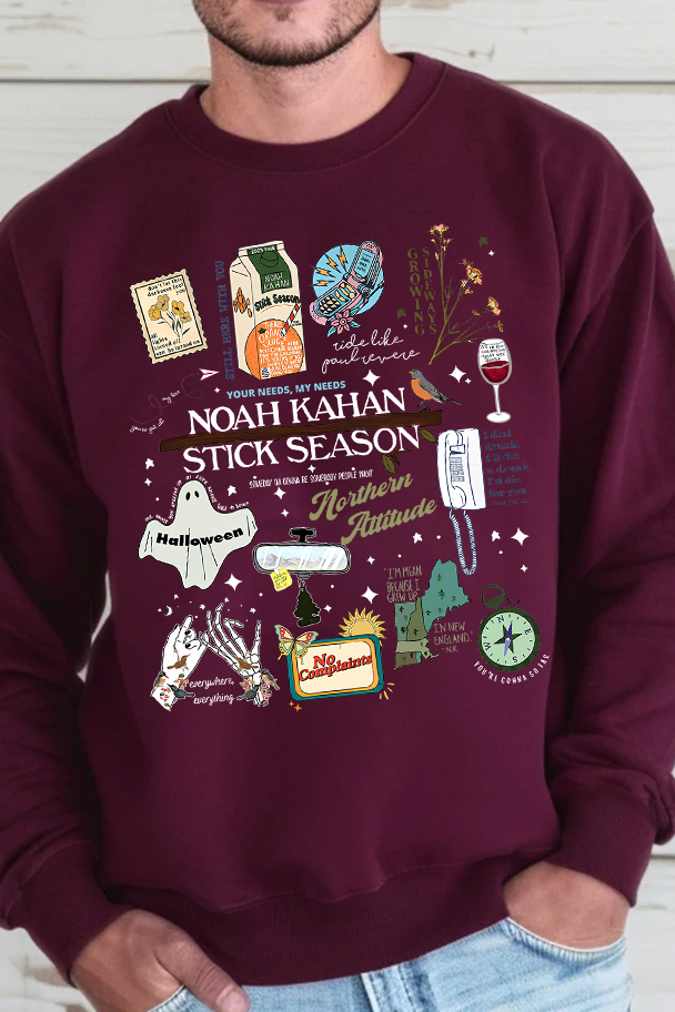 STICK SEASON NOAH KAHAN FULL VERSION NEW DESIGN SWEATSHIRT-MEN