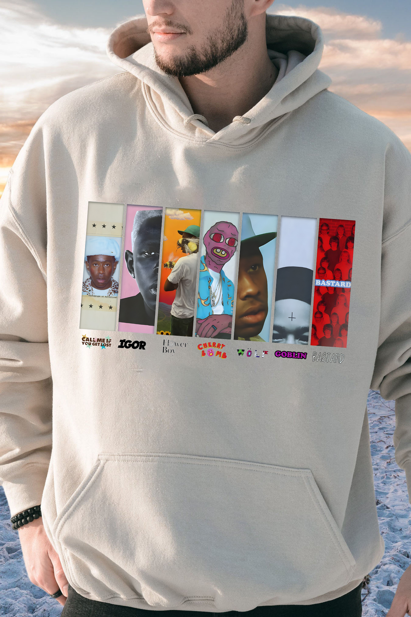 Tyler Albums Version 6 Men Hoodie