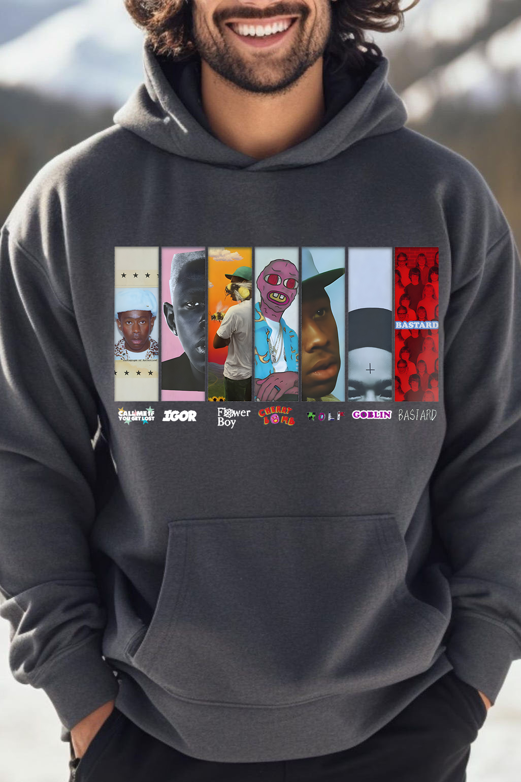 Tyler Albums Version 6 Men Hoodie