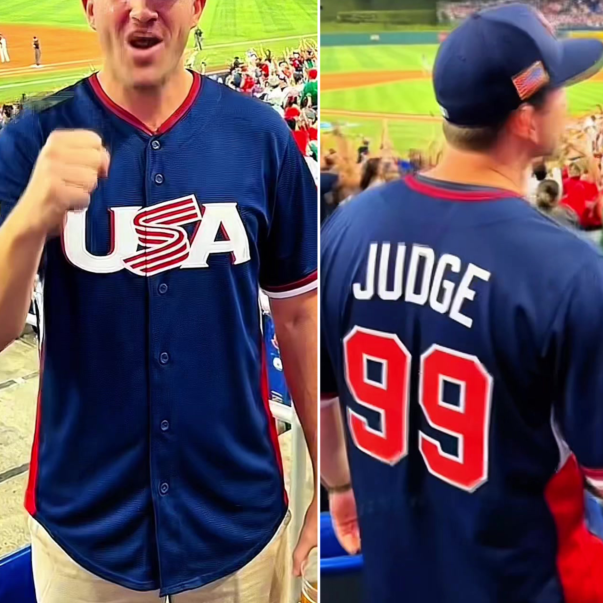 Aaron Judge WBC Team USA Jersey