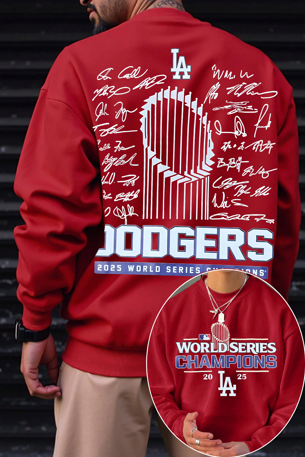 Dodgers 2025 World Series Champions Sweatshirt