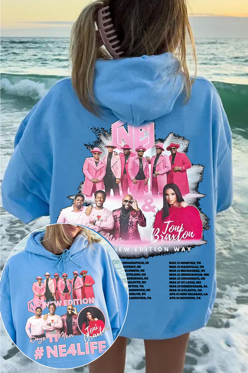 New Edition 2026 Tour Hoodie