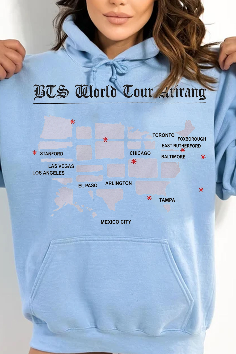 BTS Mexico City Tour Hoodie