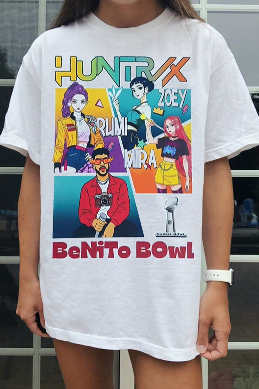 Bad Bunny X KPop Demon Hunters Shirt
