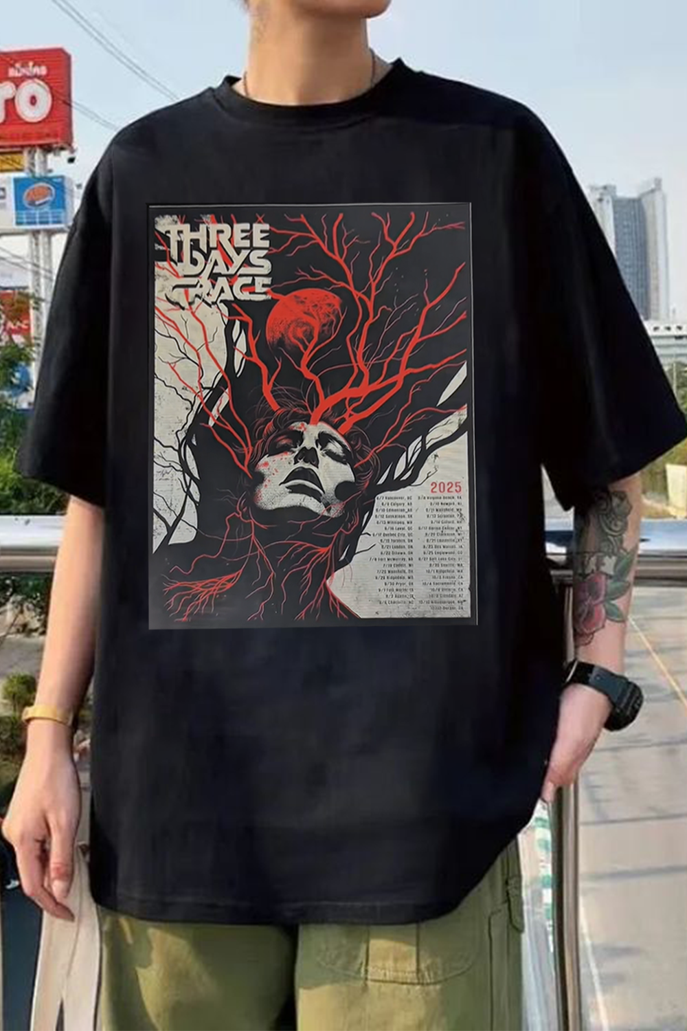 Threedaysgrace Concert Tee