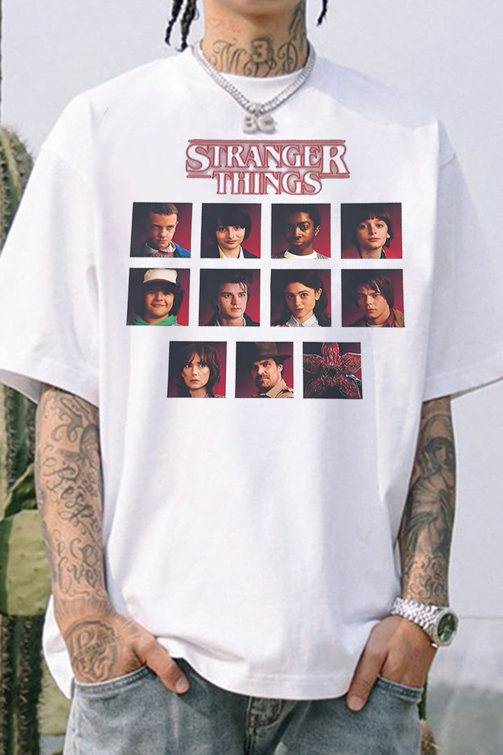 Stranger Things Characters Shirt 
