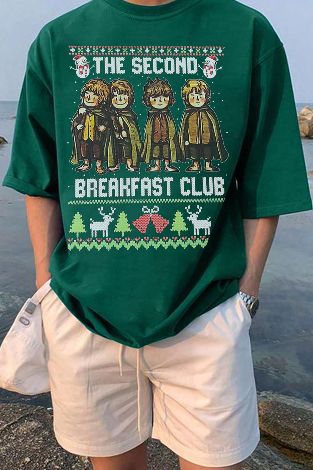 Second Breakfast Christmas Shirt