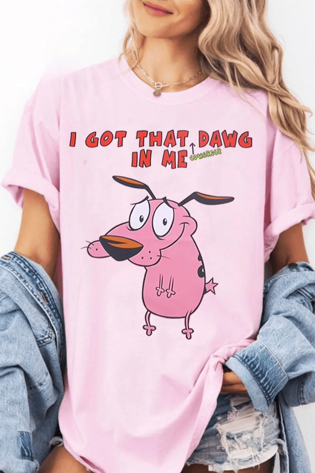 Courage the Cowardly Dog Shirt