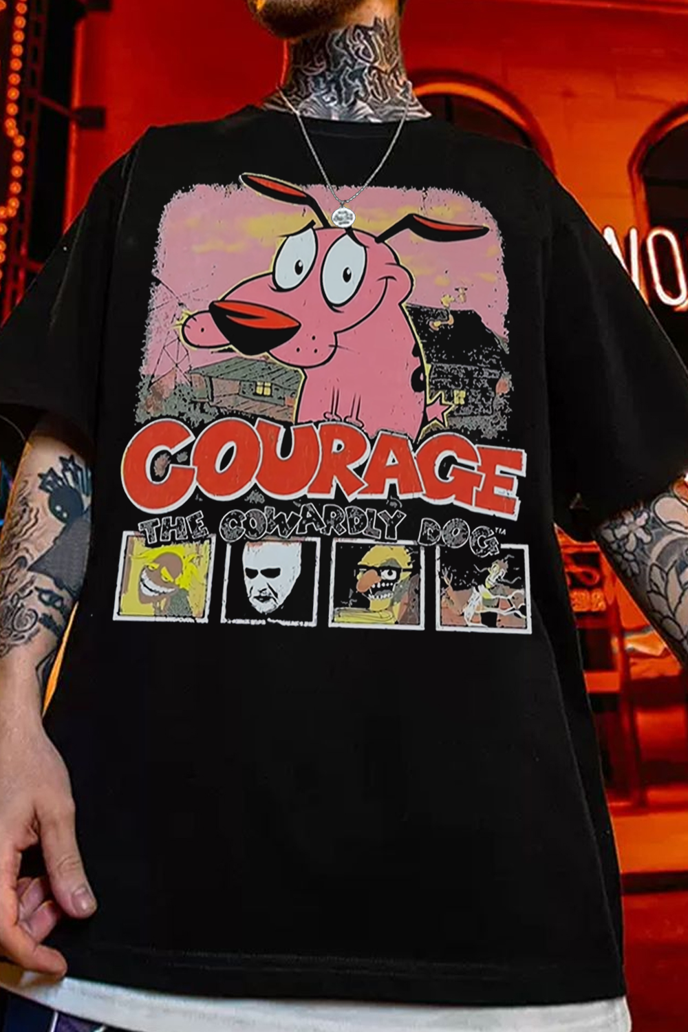Courage the Cowardly Dog T-Shirt