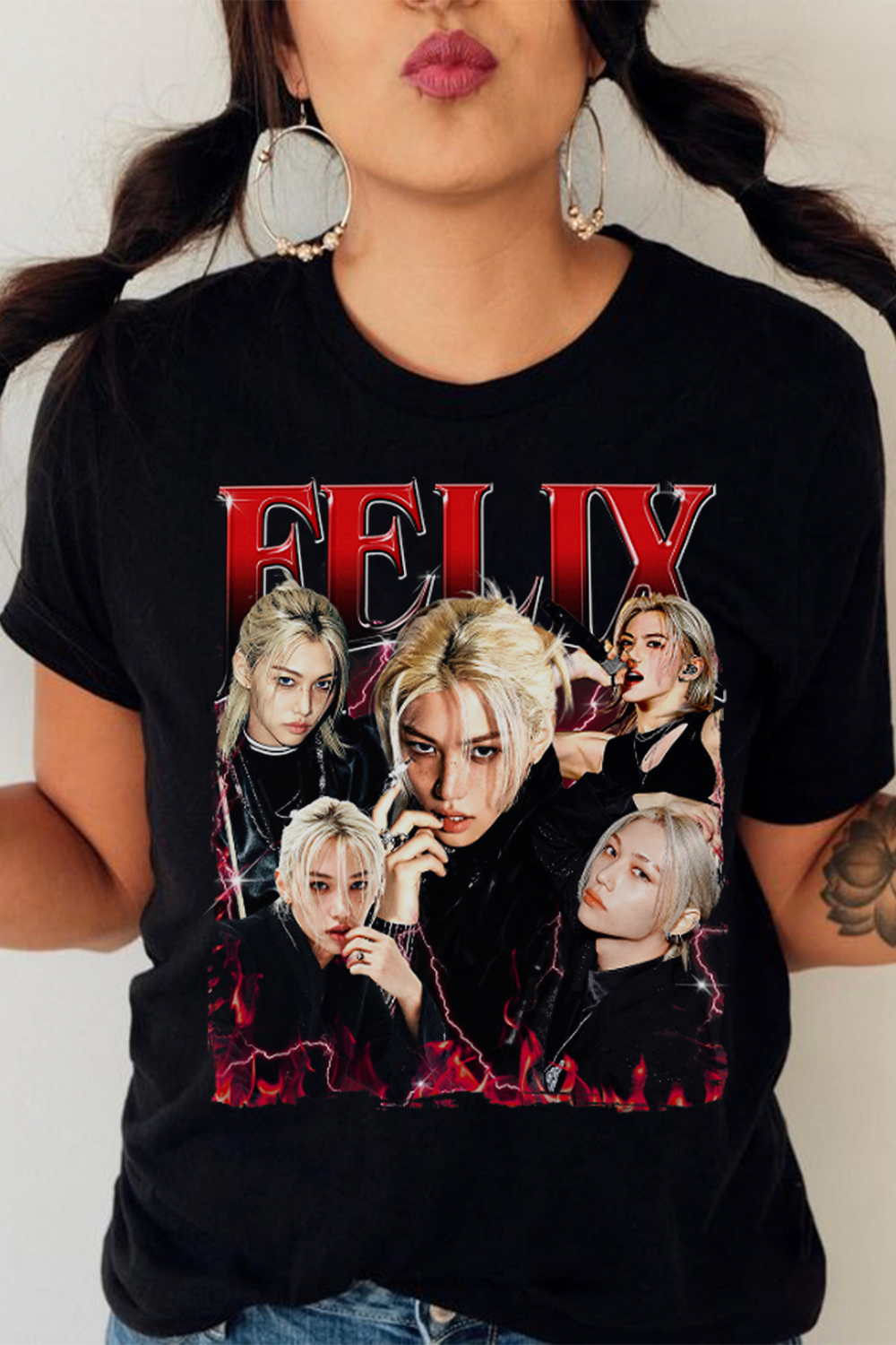 Stray Kids Fans Printed Shirt