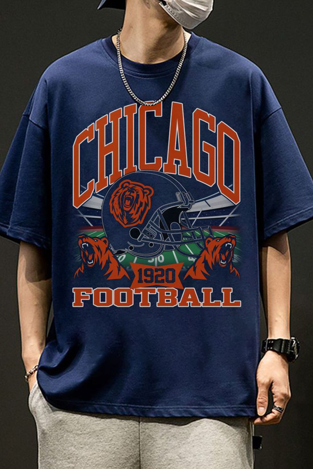 Chicago Bears Printed Shirt