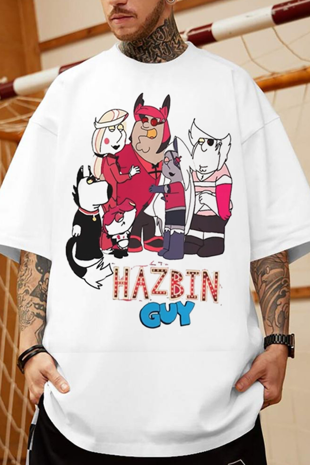 Hazbin Hotel x Peter Griffin Tee