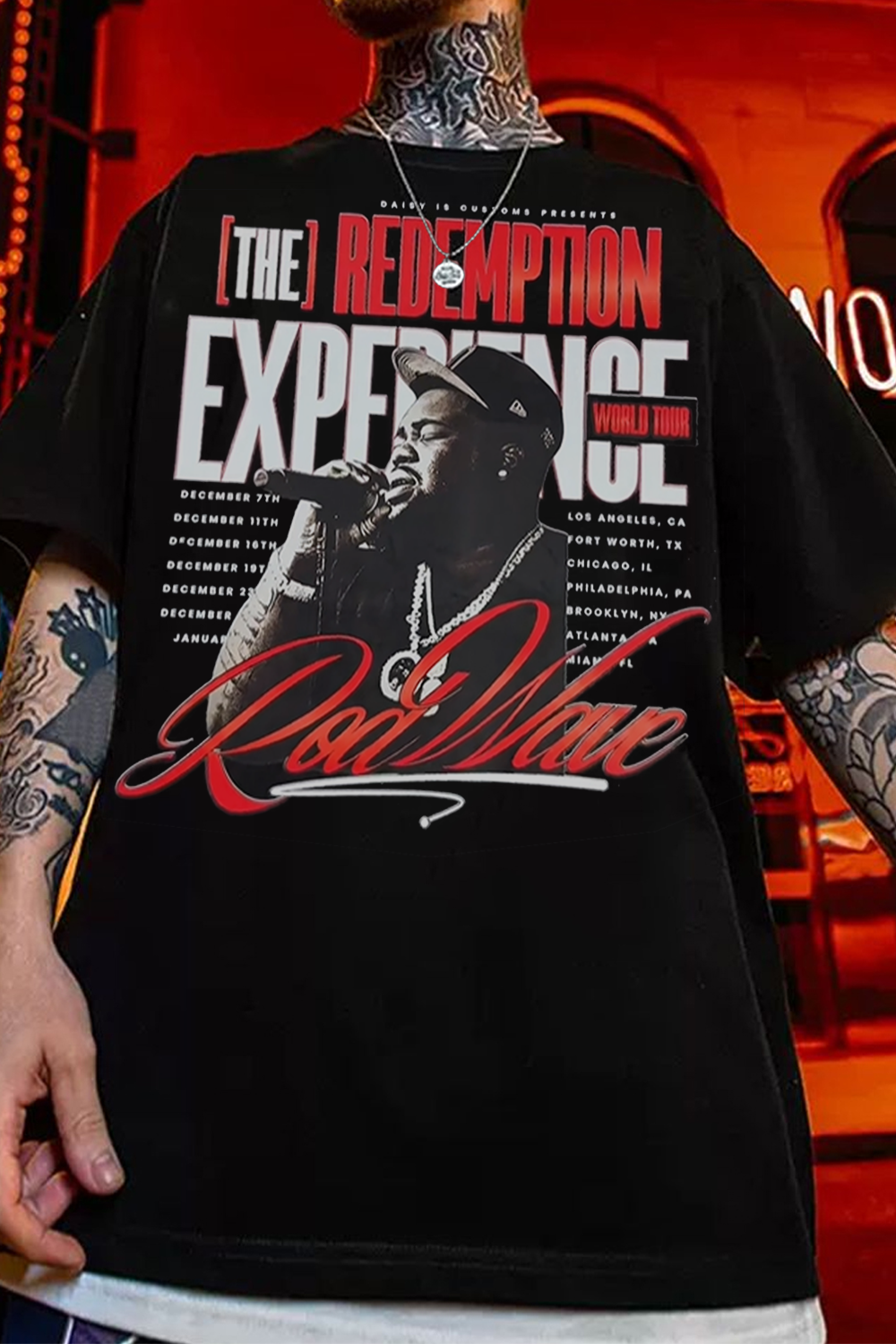 Rod Wave Tour Shirt