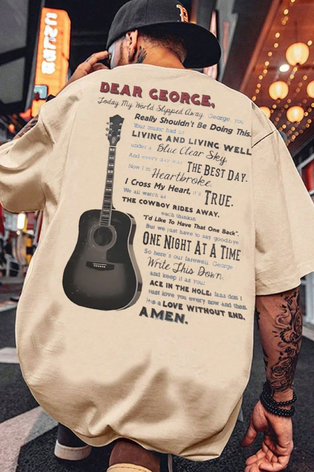 George Strait Music Shirt