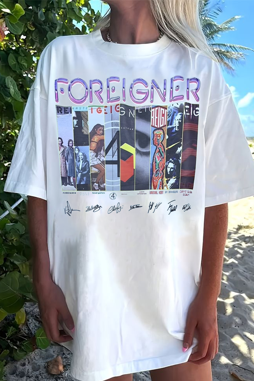 Foreigner’s Albums Shirt
