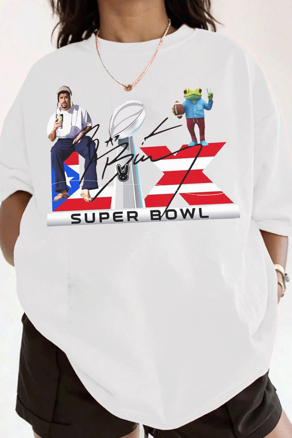 Bad Bunny Bowl T-Shirt