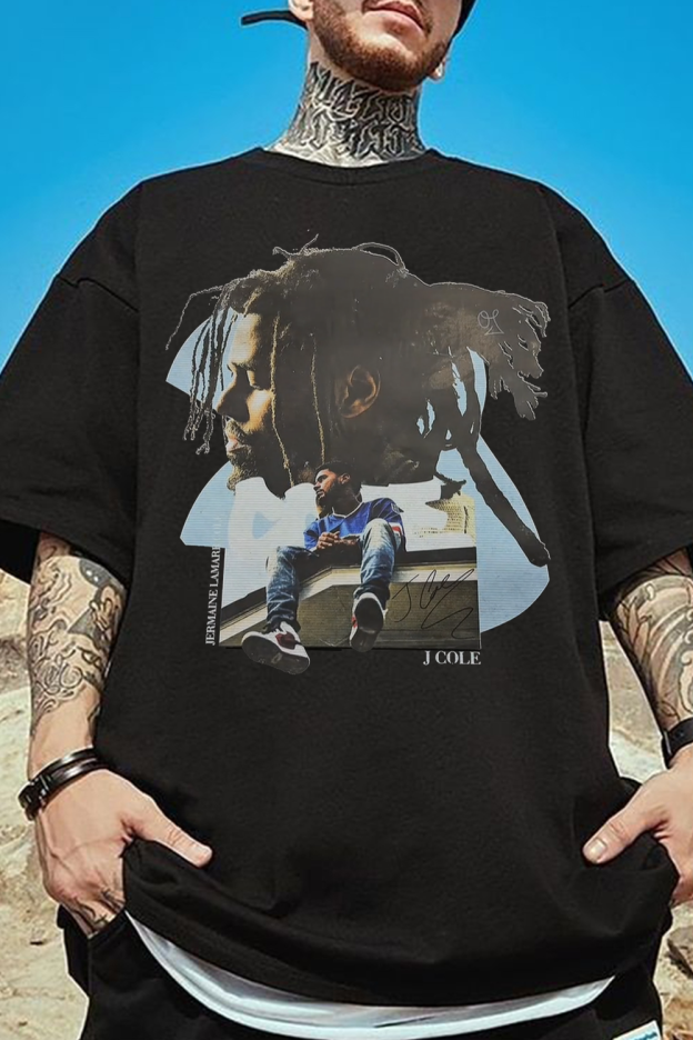 J Cole Music Tee