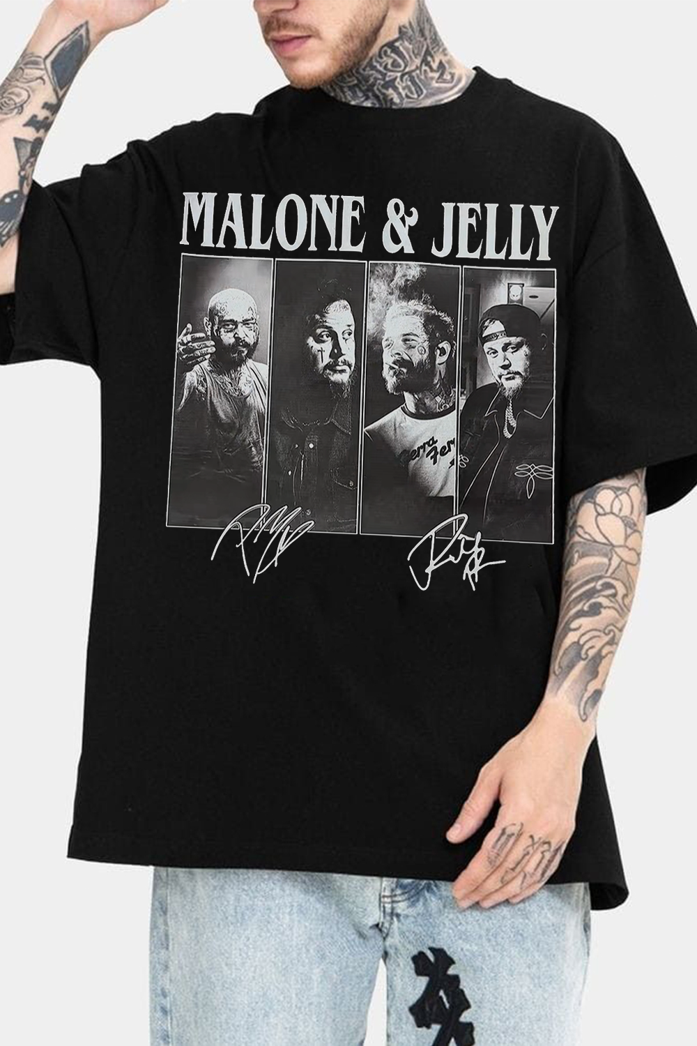 Post Malone and Jelly Roll Shirt
