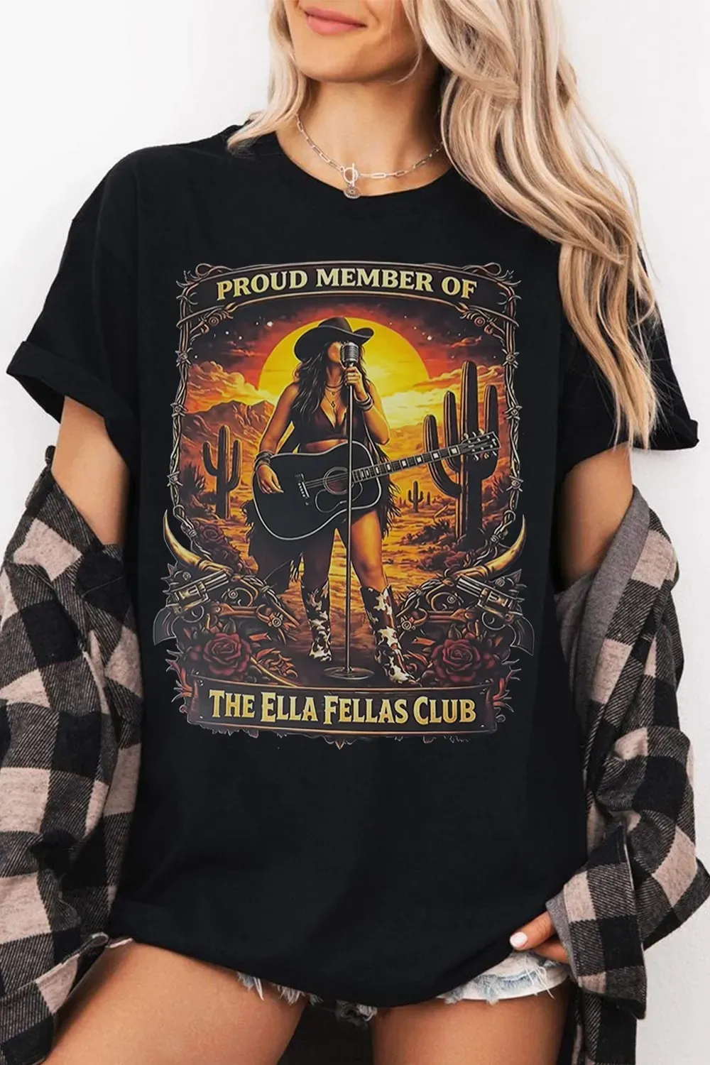 The Ella Fellas Club T-Shirt For Women