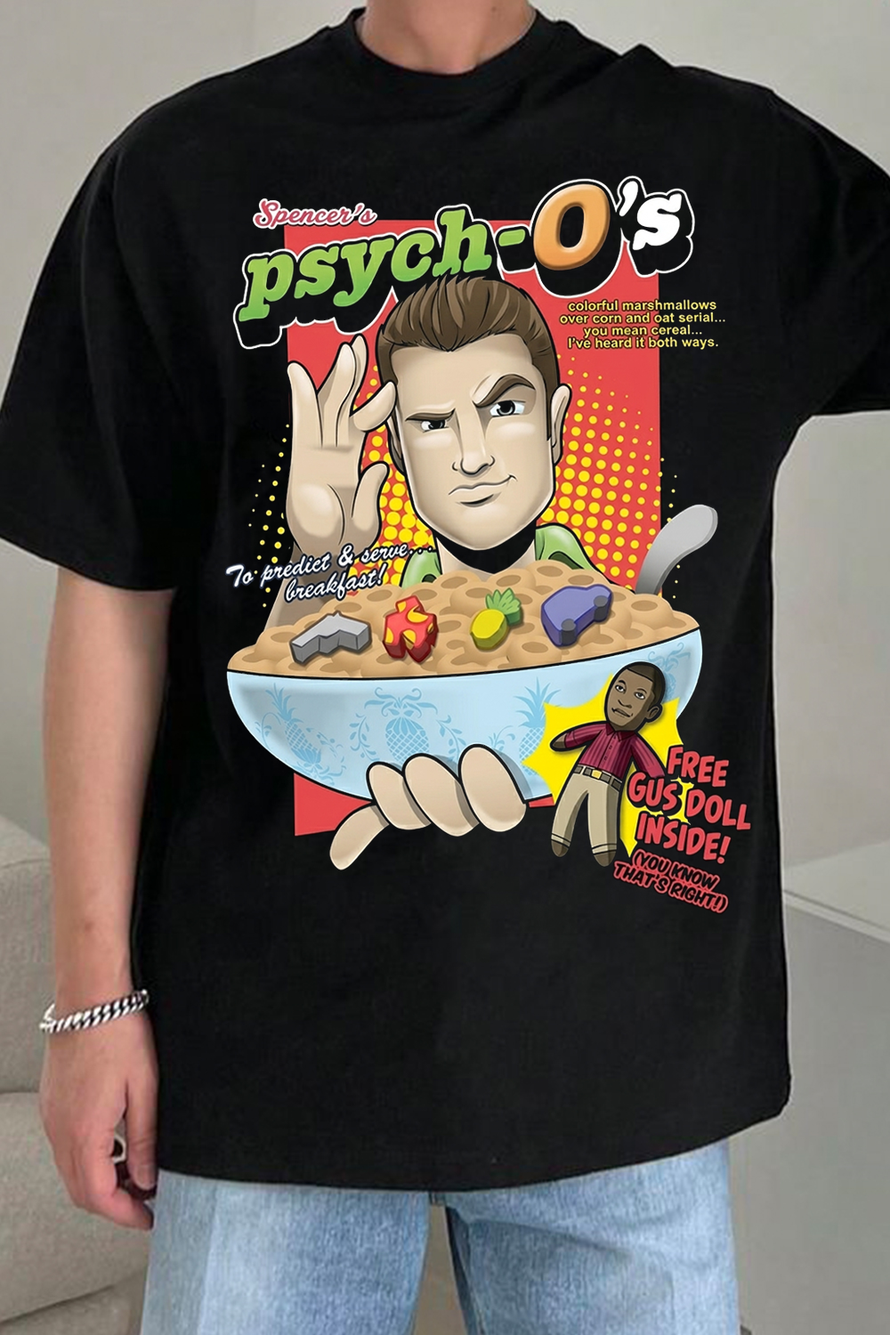 Shawn Spencer & Burtlm Gus Guster Shirt