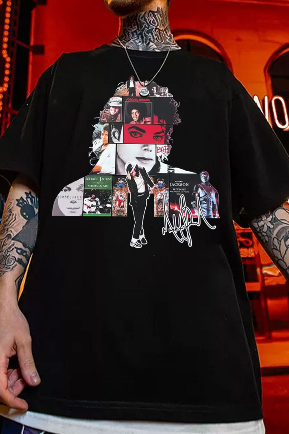 Michael Jackson Commemorative Graphic T-Shirt