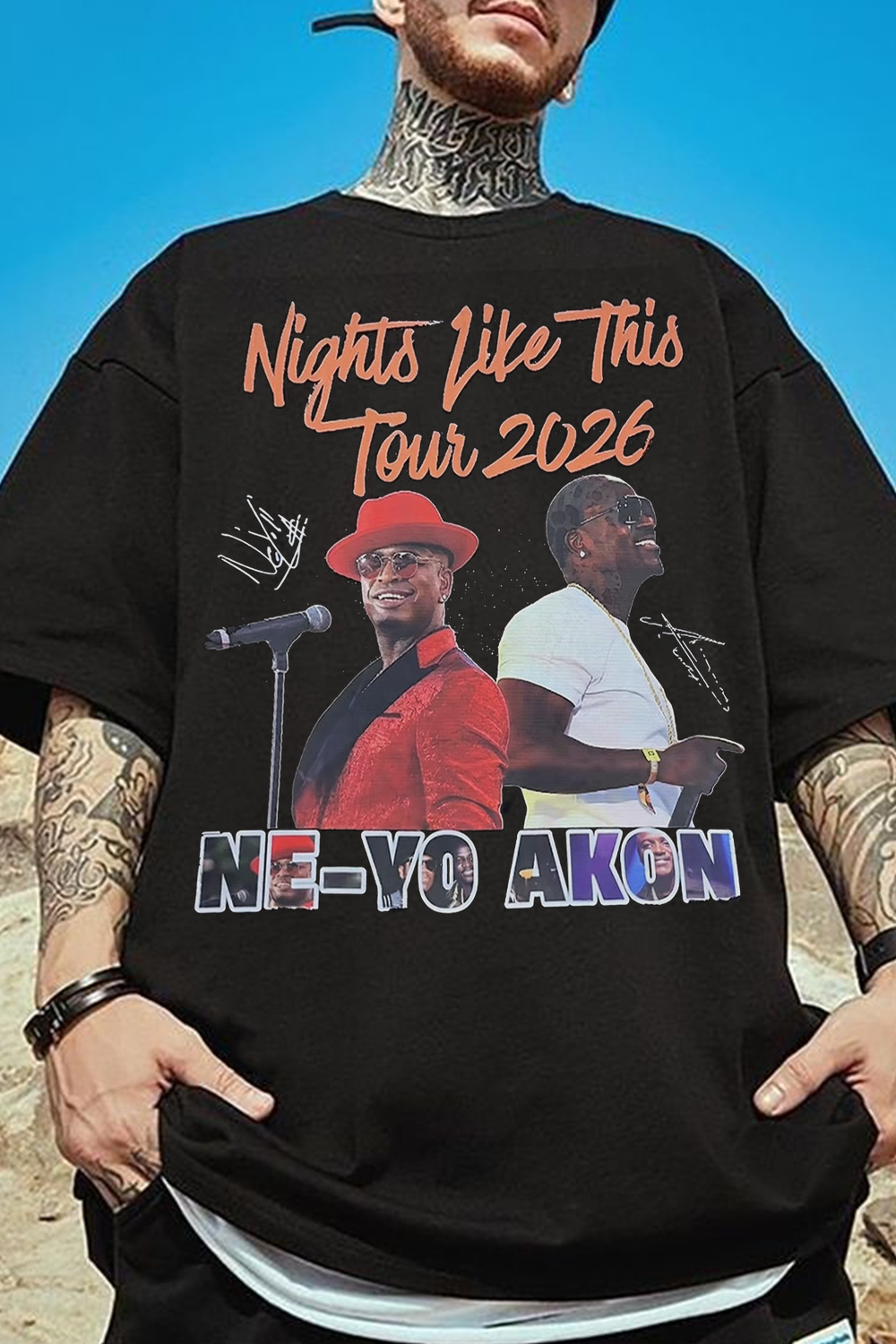 Ne-Yo Akon Tee