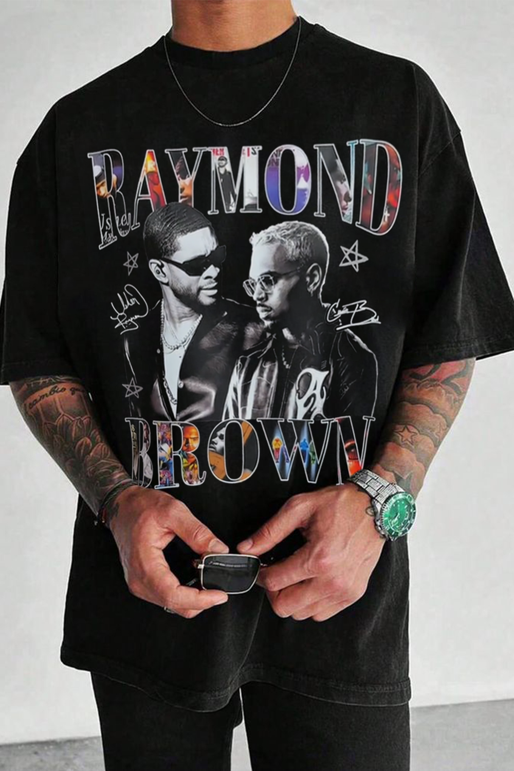 Raymond And Brown Shirt