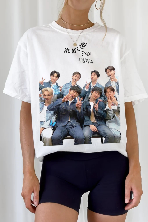 EXO Fans Printed T-shirt