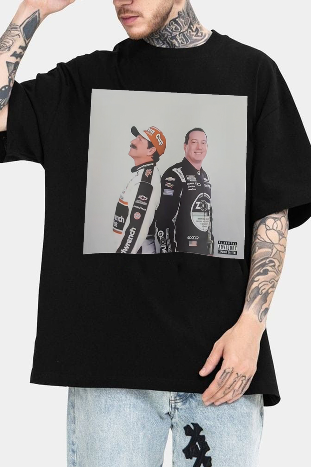 Black Beatles x Dale Earnhardt x Kyle Busch Shirt