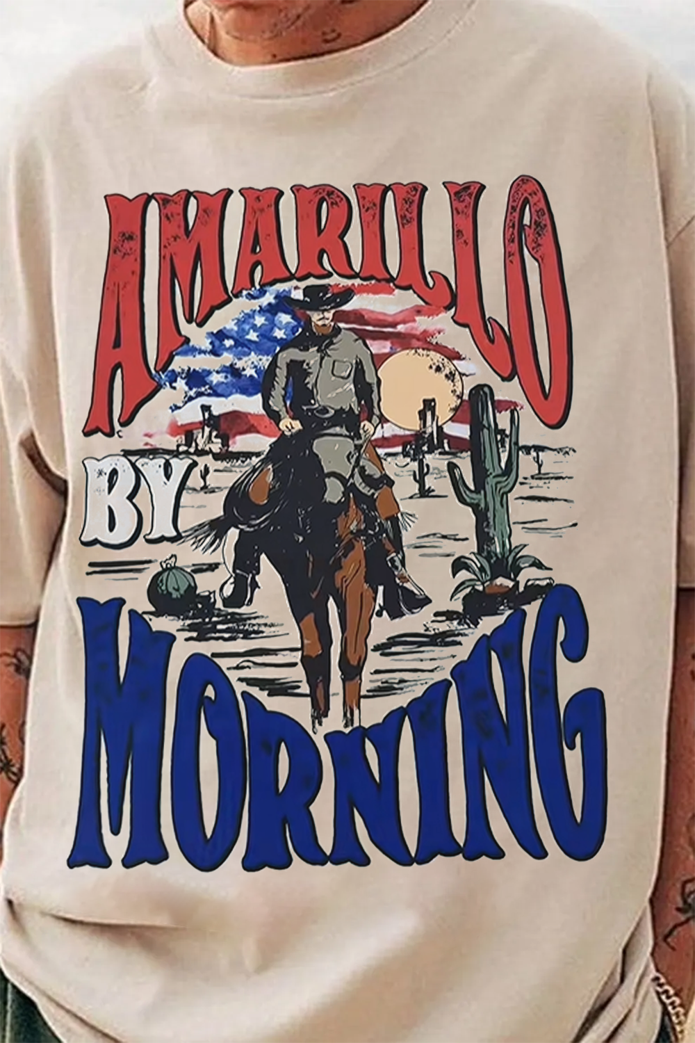 Amarillo By Morning Tee