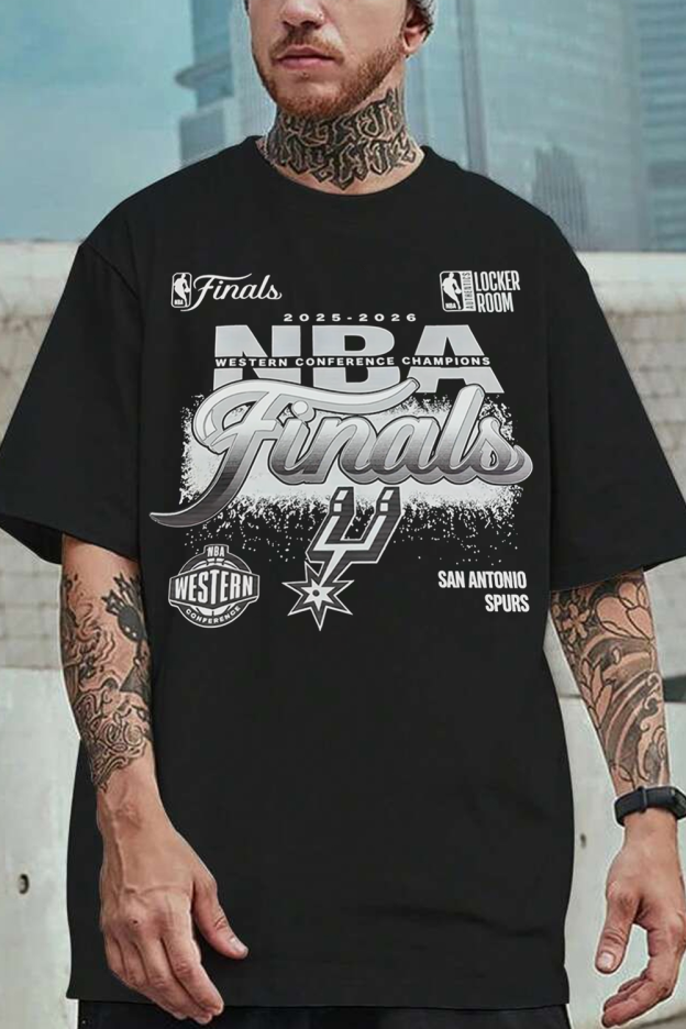Spurs Locker Room Finals T-Shirt