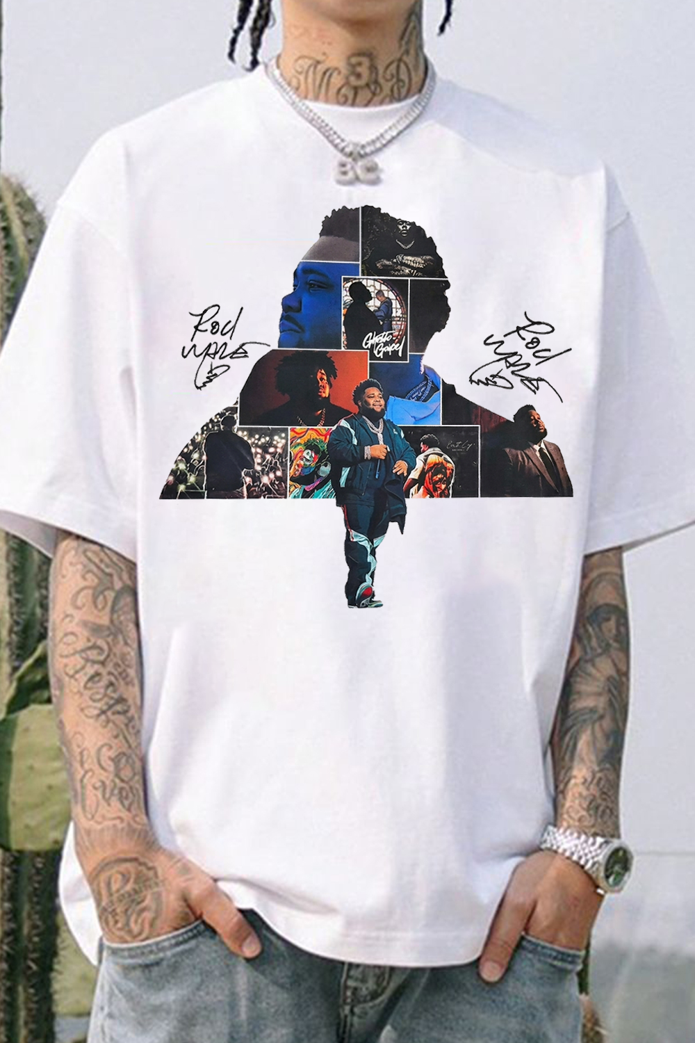 Retro Rod Wave Double Signature Fan T-shirt