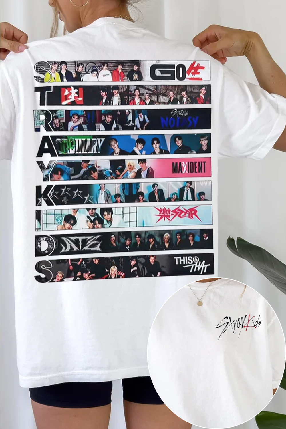 SKZ Album Timeline Collage Shirt