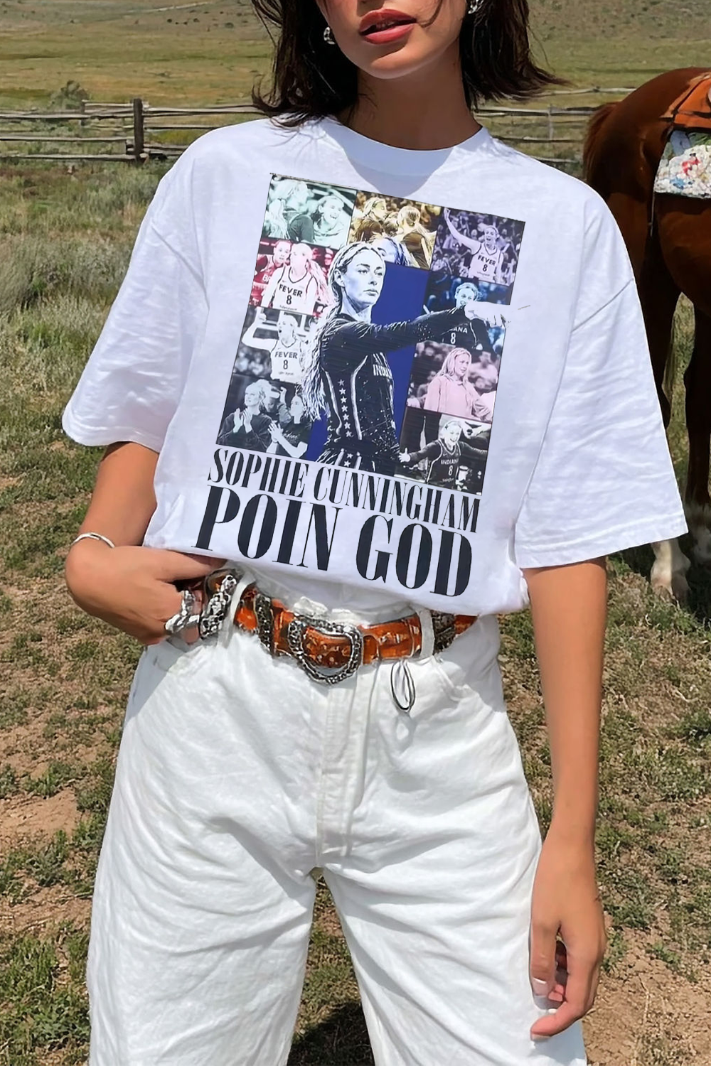 Point God Sophie Cunningham Fan T-Shirt
