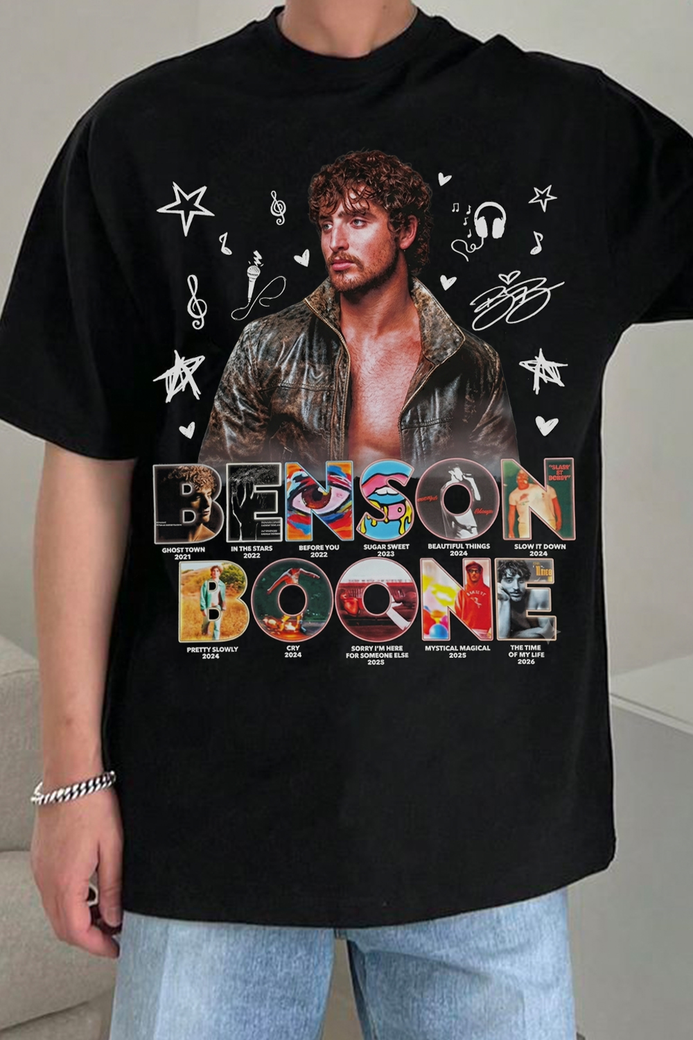 Benson Boone Music Shirt