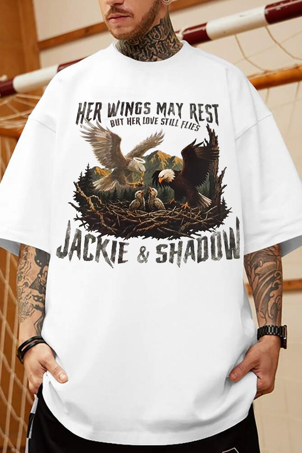Jackie And Shadow Tee