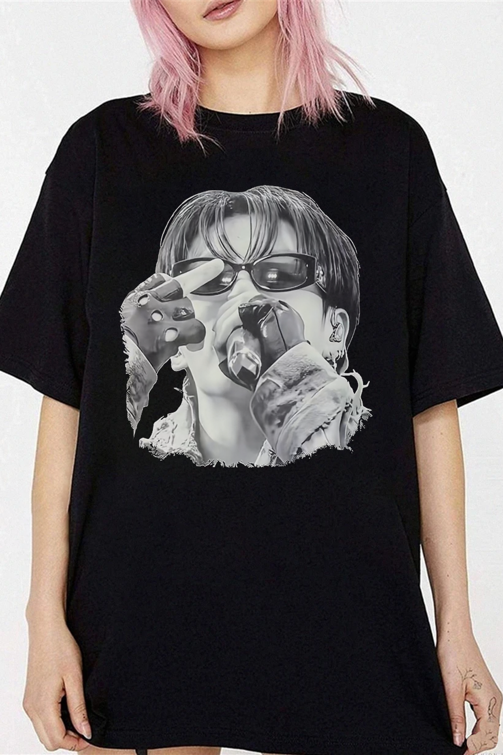 BTS Jungkook Middle Finger Shirt 🤣