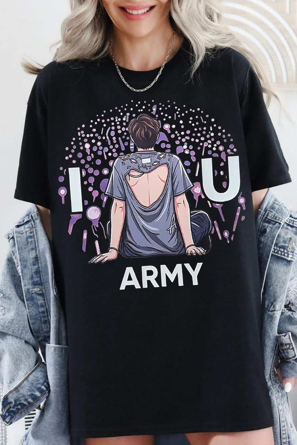 I Love U Army BTS Concert T-Shirt