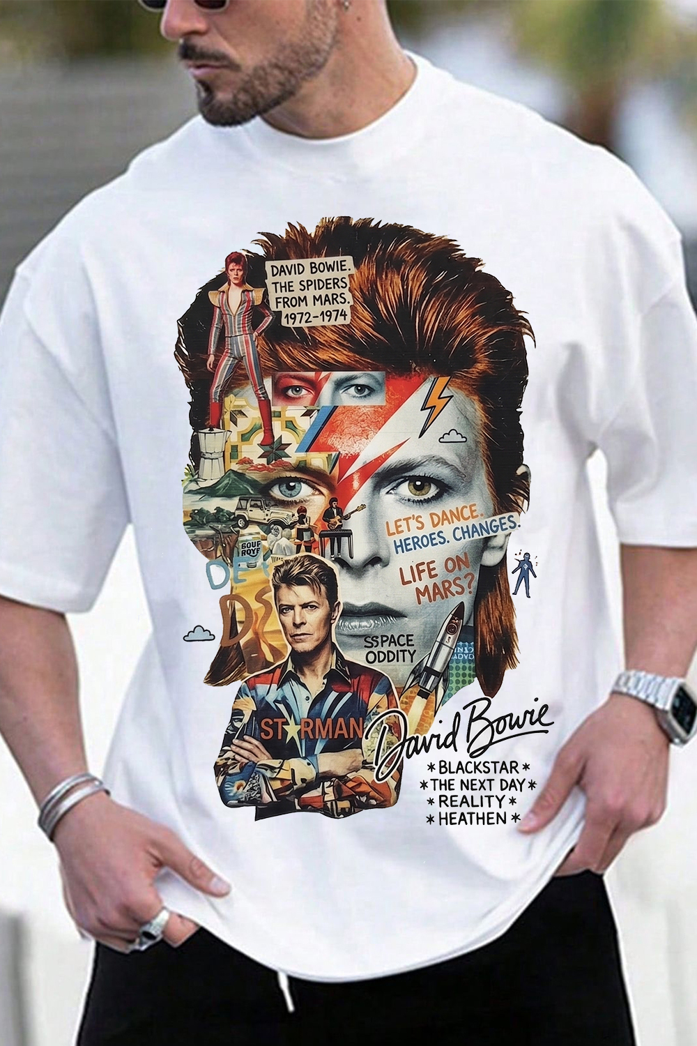 David Bowie Album Short-Sleeve T-Shirt
