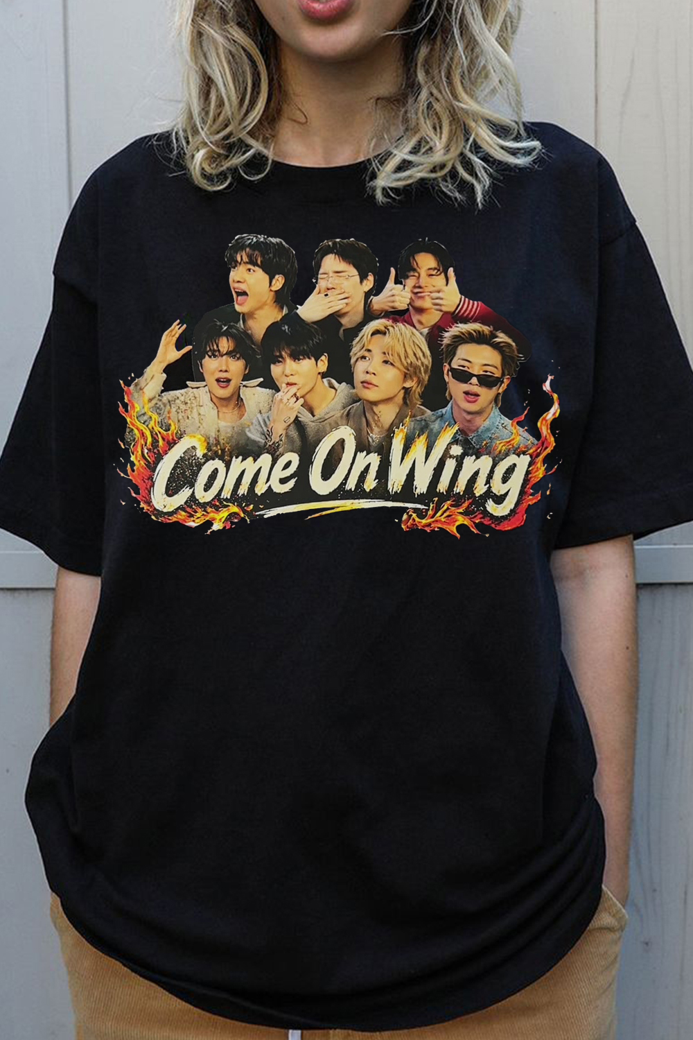 BTS Come On Wing Tee