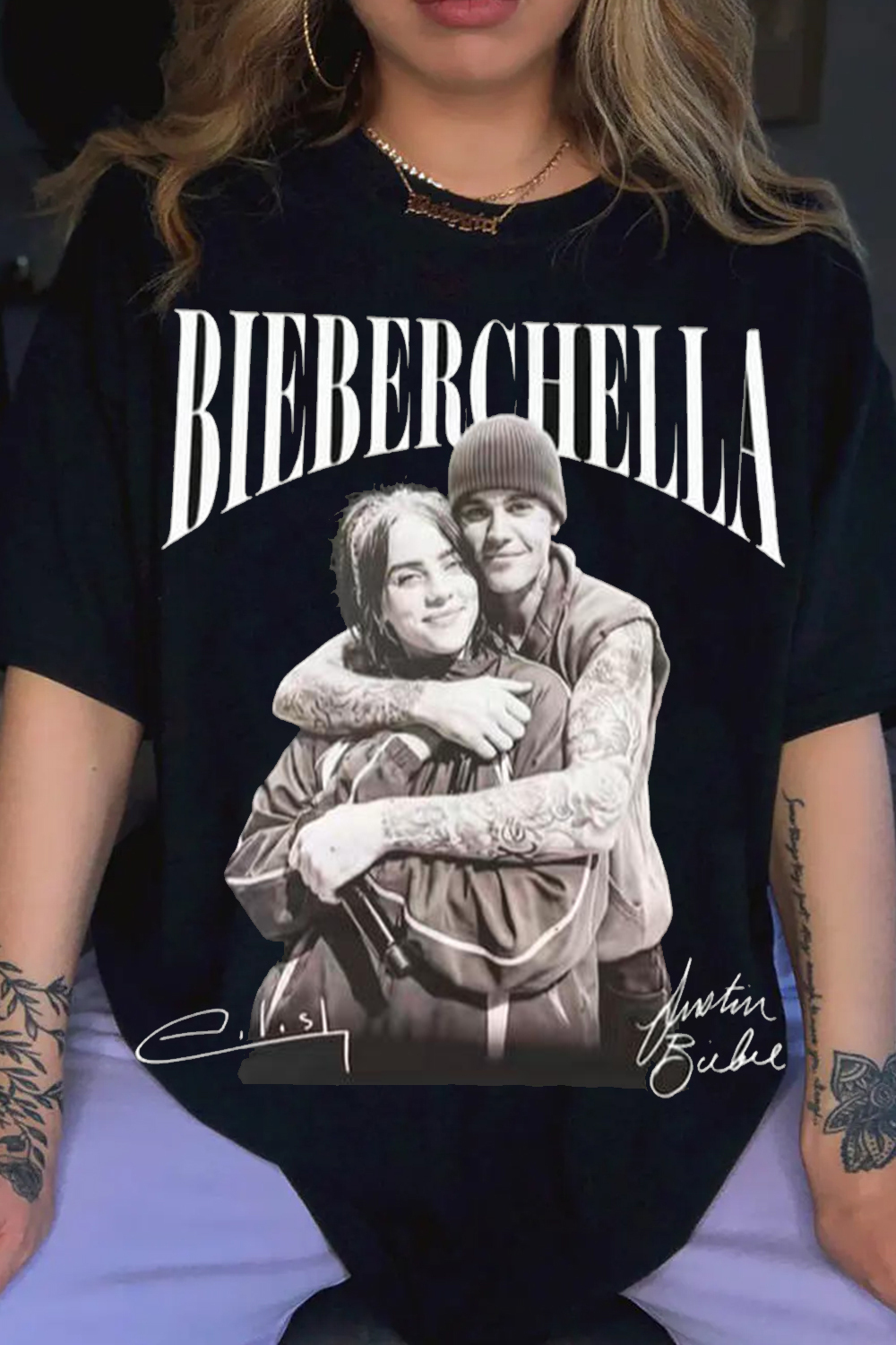 Billie Eilish & Justin Bieber Shirt