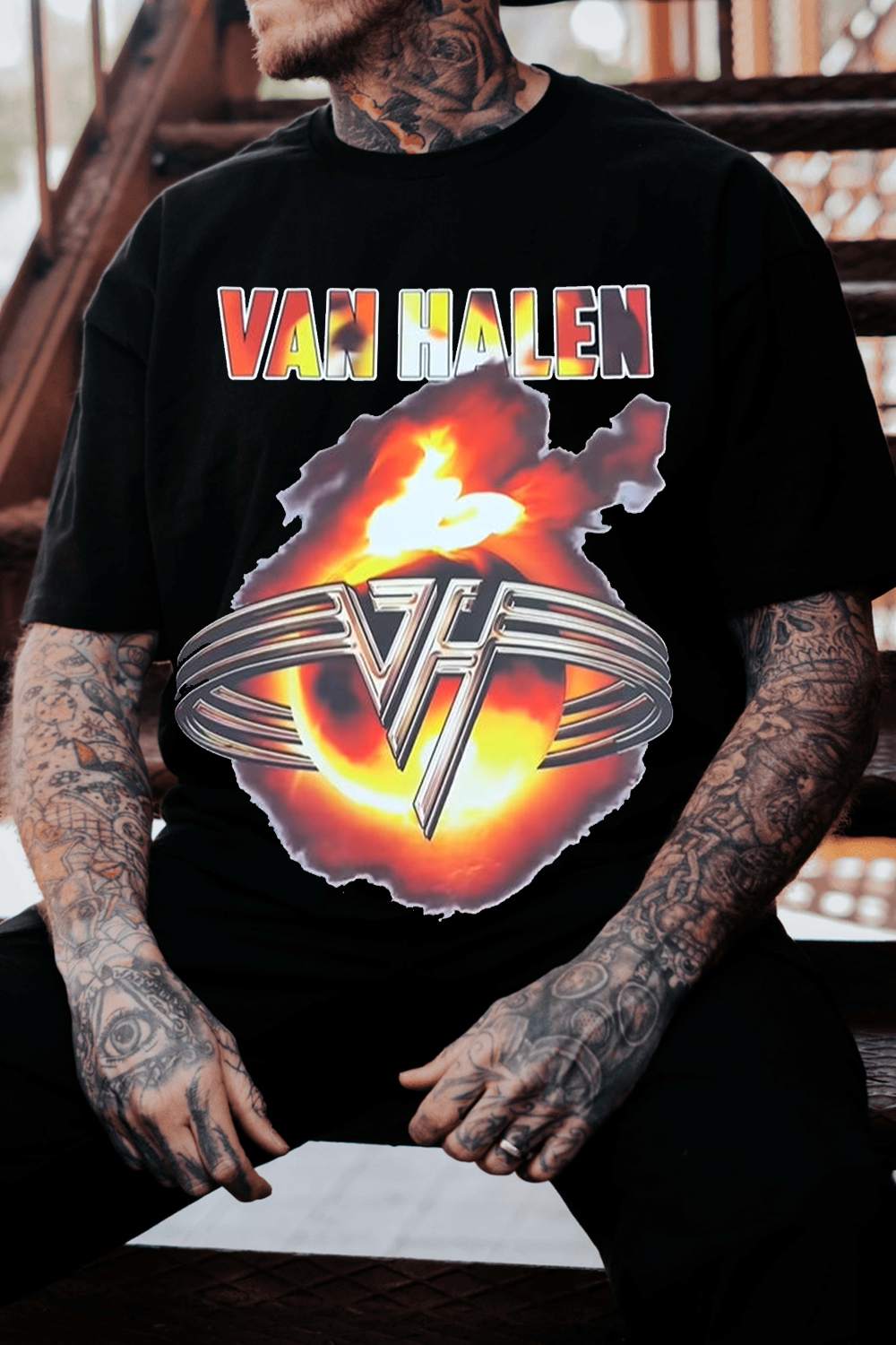 Van Halen Music Tee