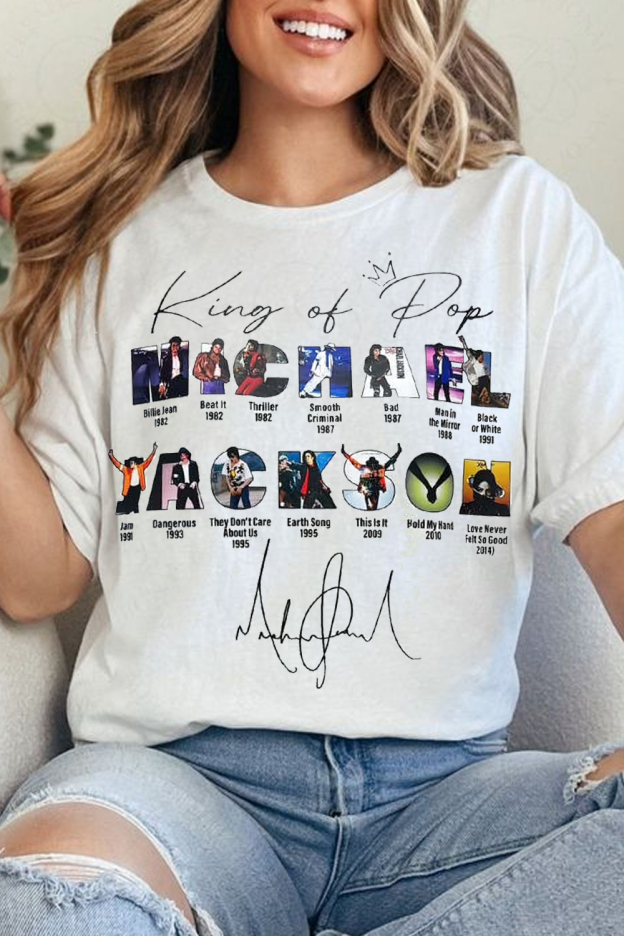 Michaeljackson Movie Kingofpop T-Shirt