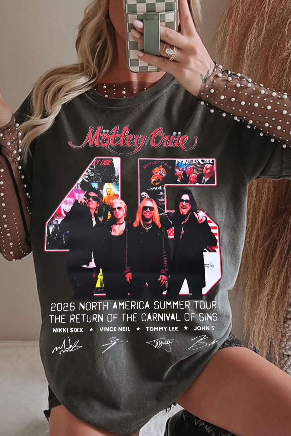 Motley Crue Tour Tee