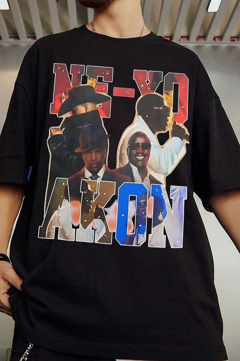 Ne-yo Akon - Nights Like This Tour Tee