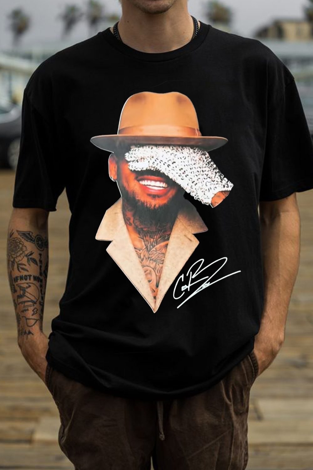 Brown Album Tee