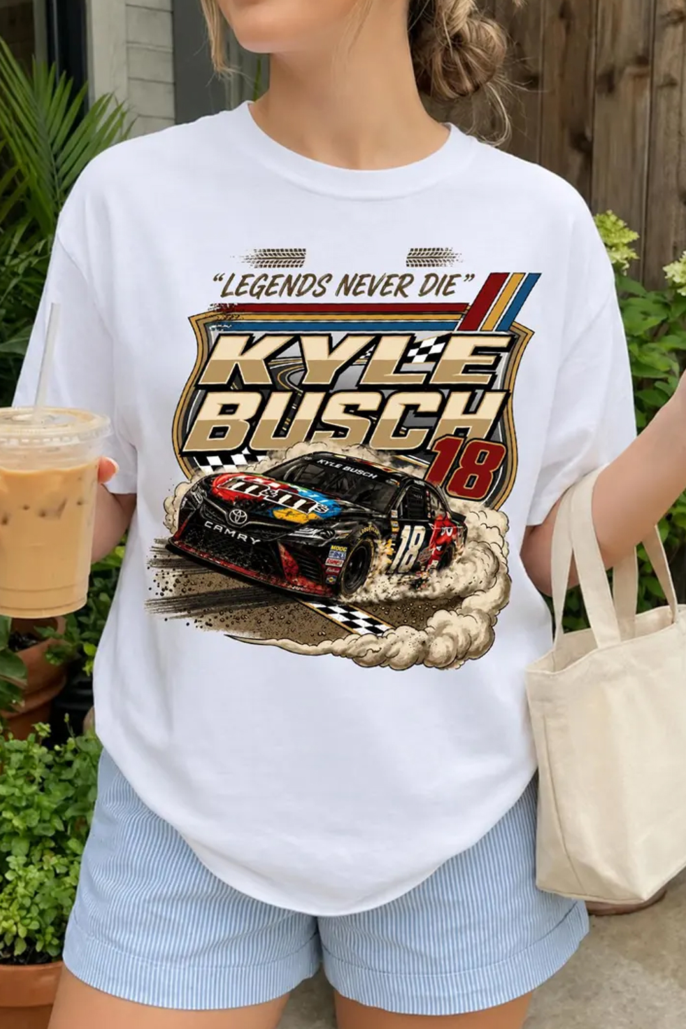 Legends Never Die Kyle Busch Shirt