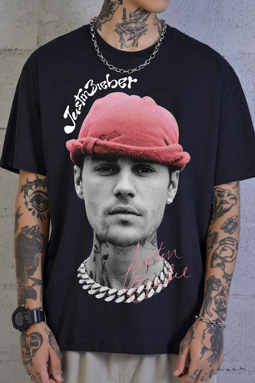 Justin Bieber Poster Tee
